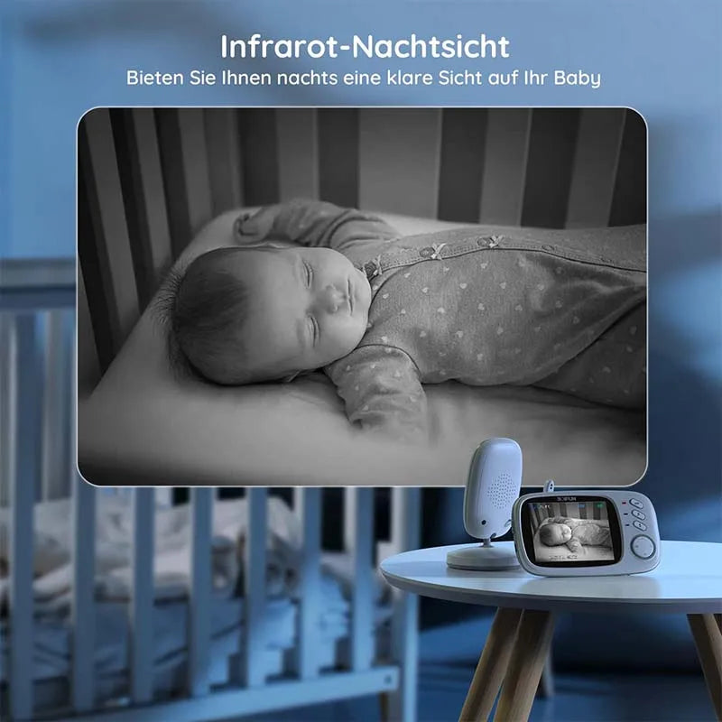 Digital LCD Screen Wireless Baby Monitor with Camera