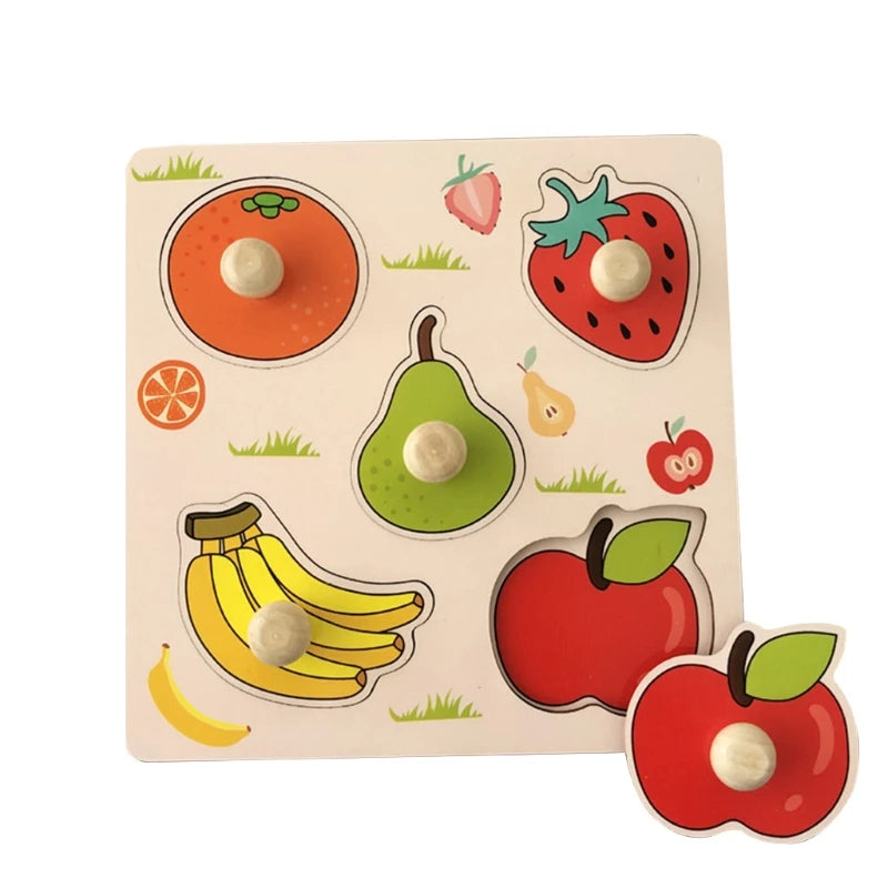 Montessori Wooden Games Baby Toys Puzzle
