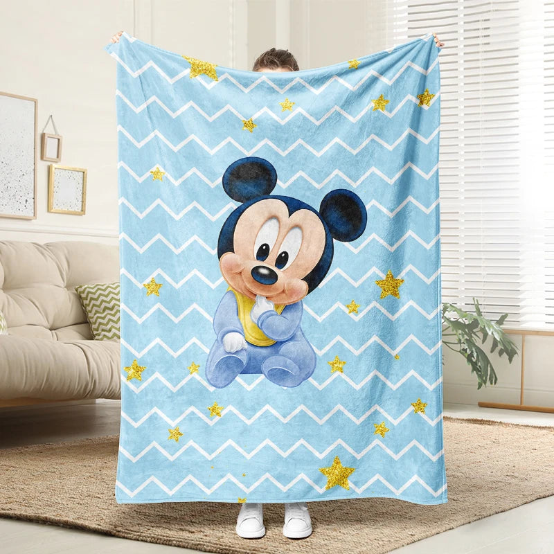 Baby Mickey Flannel Blanket