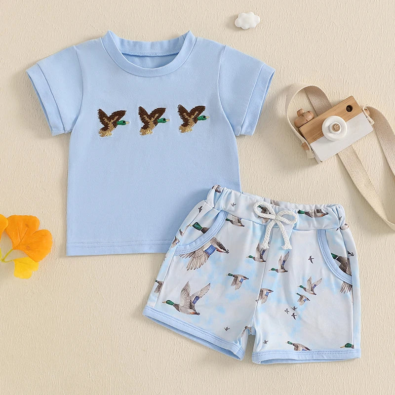 3Pcs Baby Girl Summer Outfits