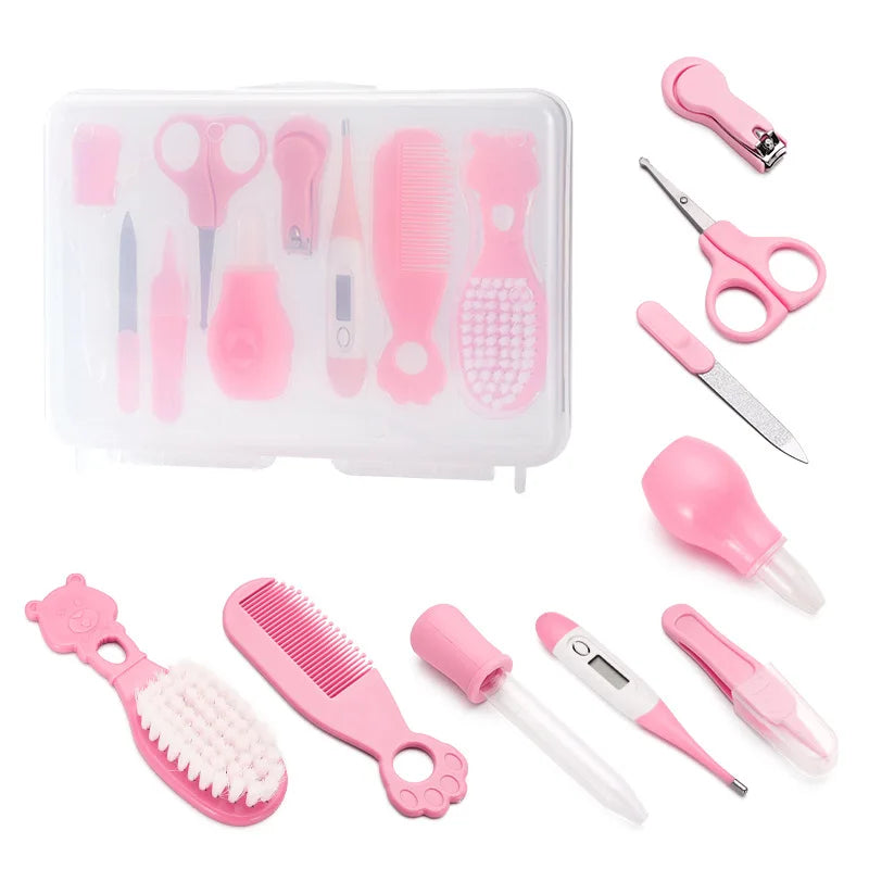 8/10/13pcs Newborn Baby Kids Nail Hair Health Care