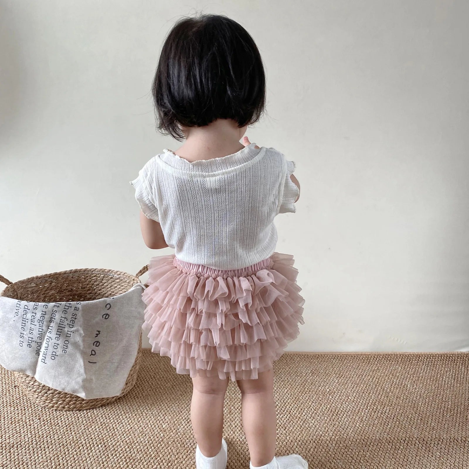 Baby Girls Small Tutu Skirt for Kids Children Puffy Tulle Skirts