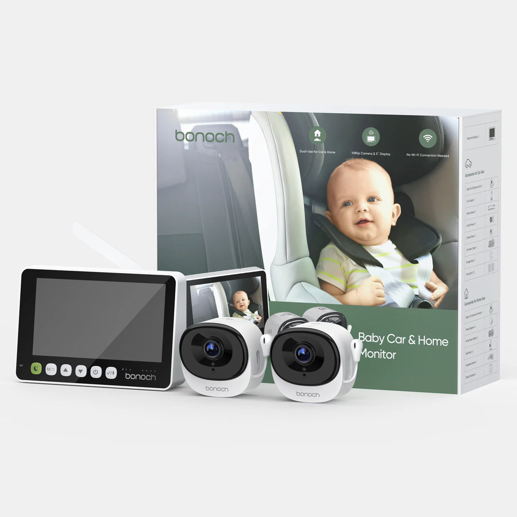 2-in-1 Car Home Dual-Use Baby Monitor