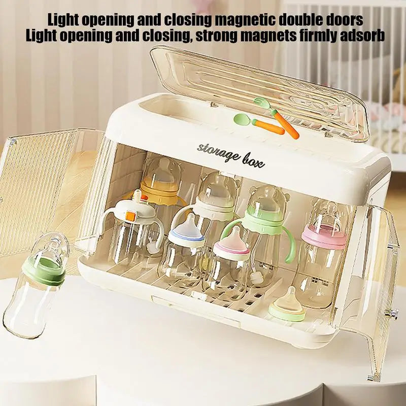 Baby Bottle Storage Large Container Holder