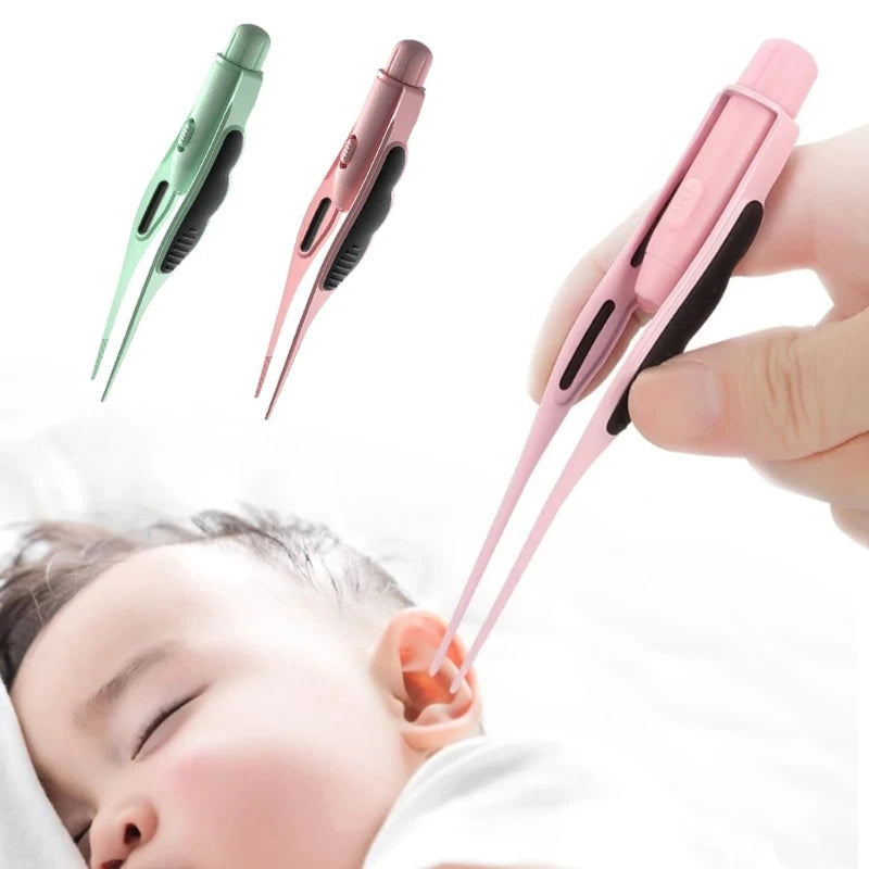 LED Ear Wax Removal Tweezers