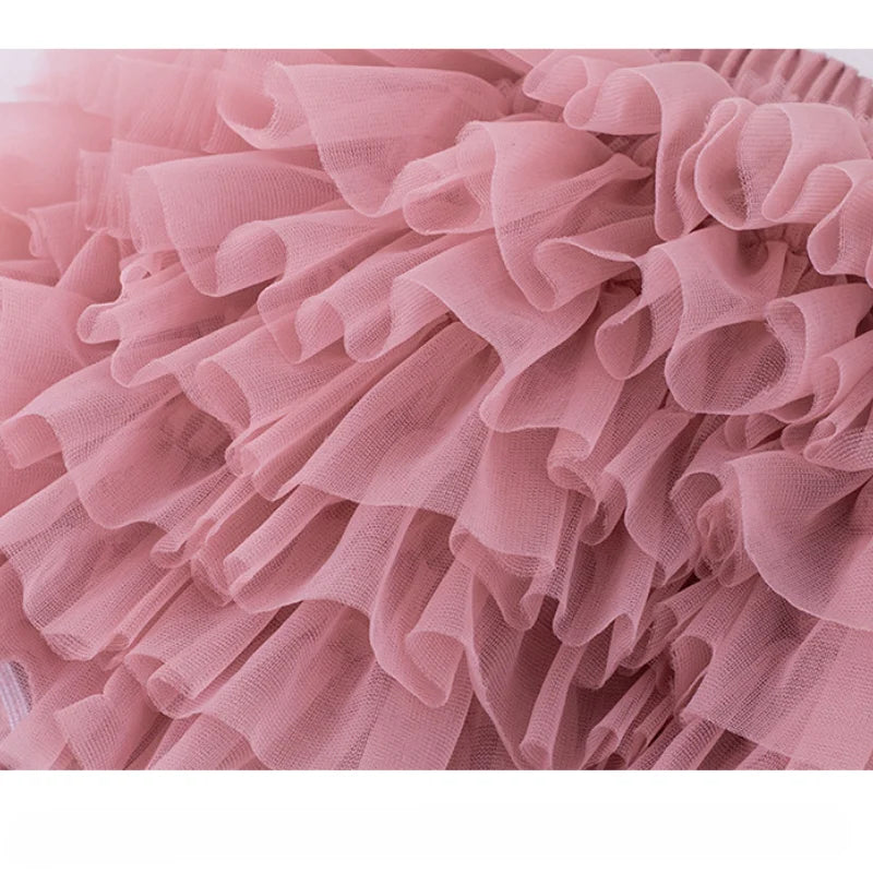 Baby Girls Small Tutu Skirt for Kids Children Puffy Tulle Skirts