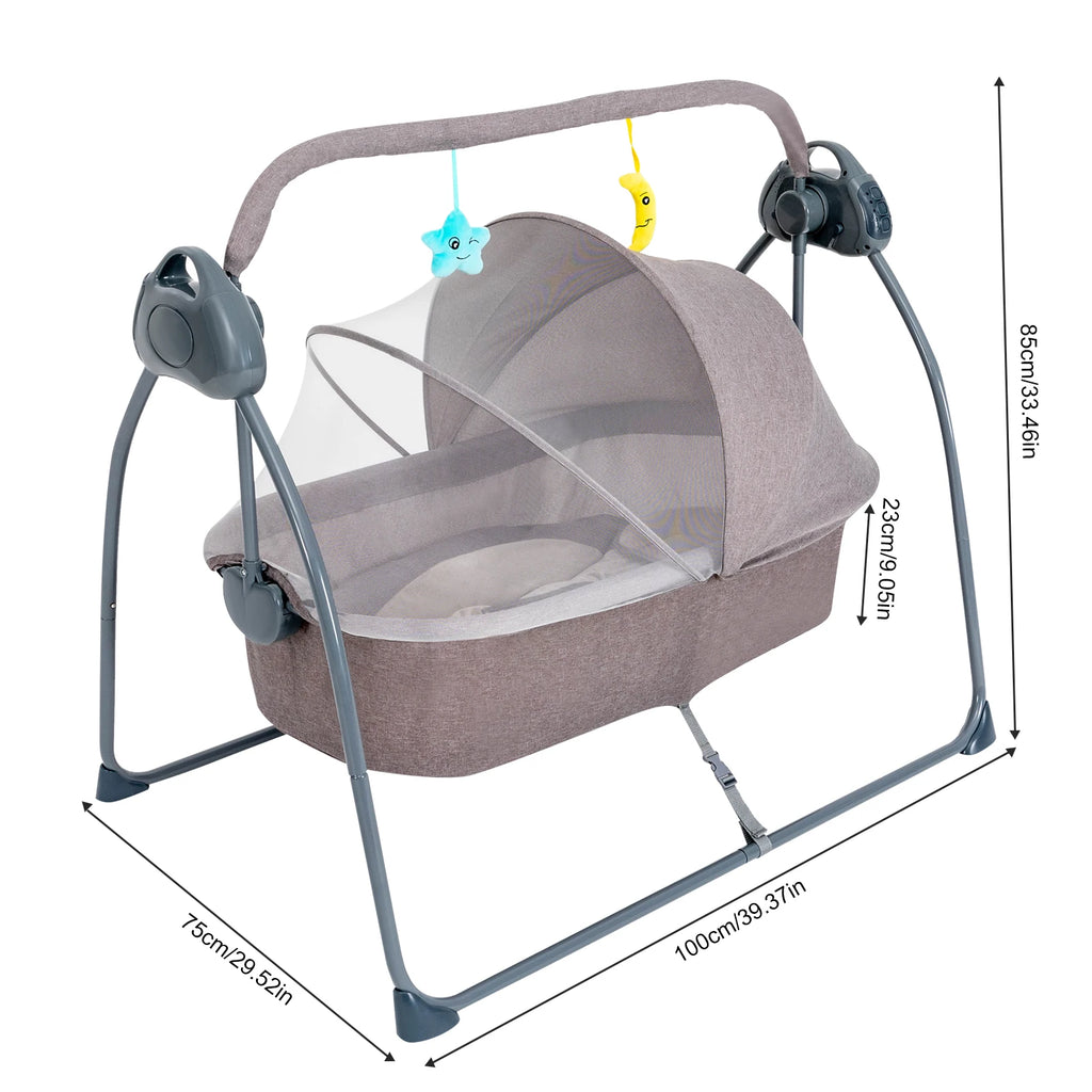 Rocking Baby Cradle Swing Bed