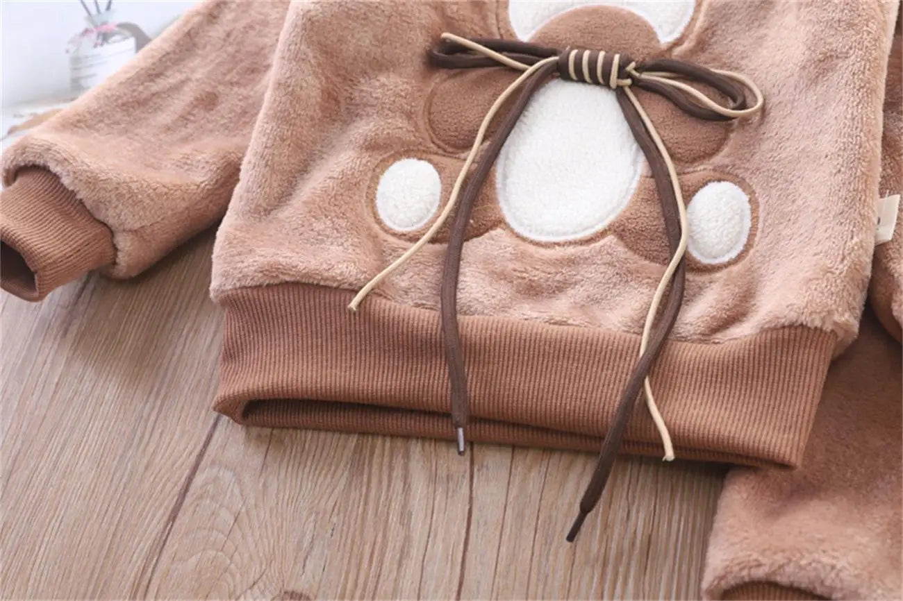 3PCS Winter Autumn Toddler Baby Boys Girls Clothes