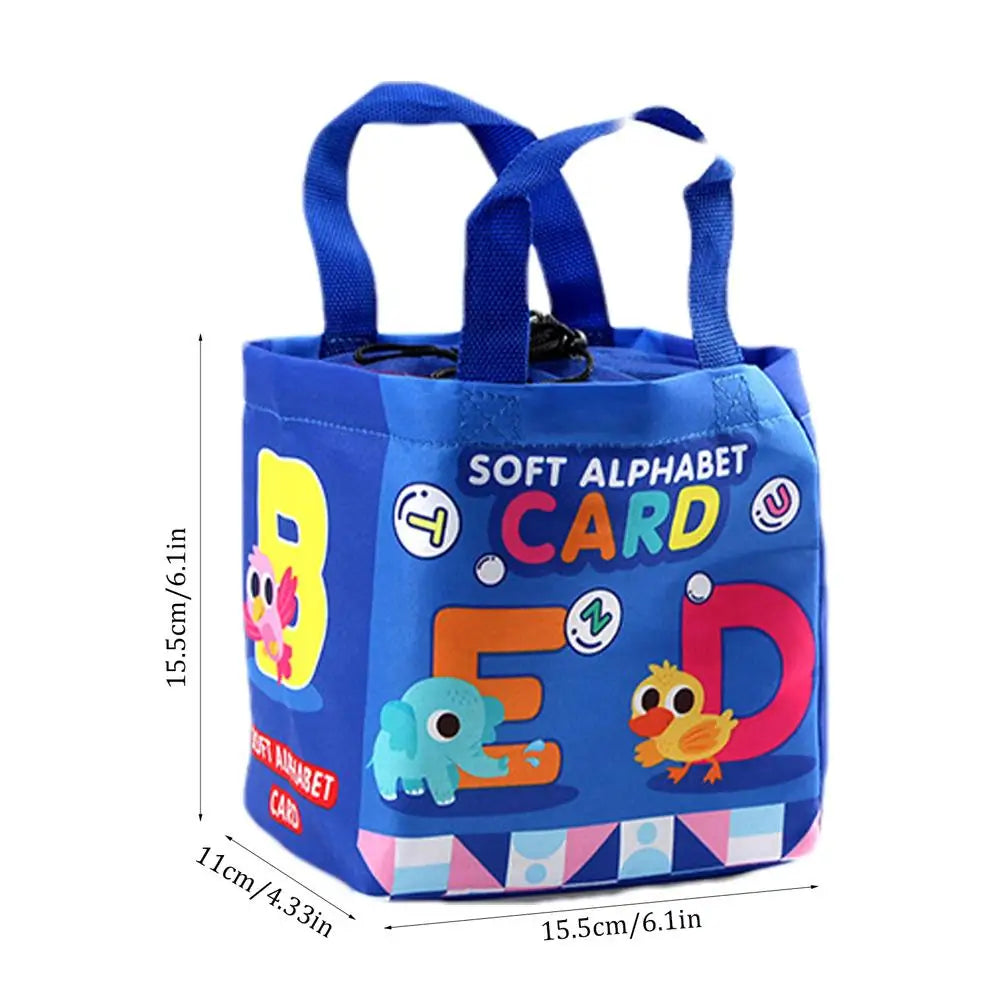 Toddler Soft Books Alphabet Number Bath Cloth Books