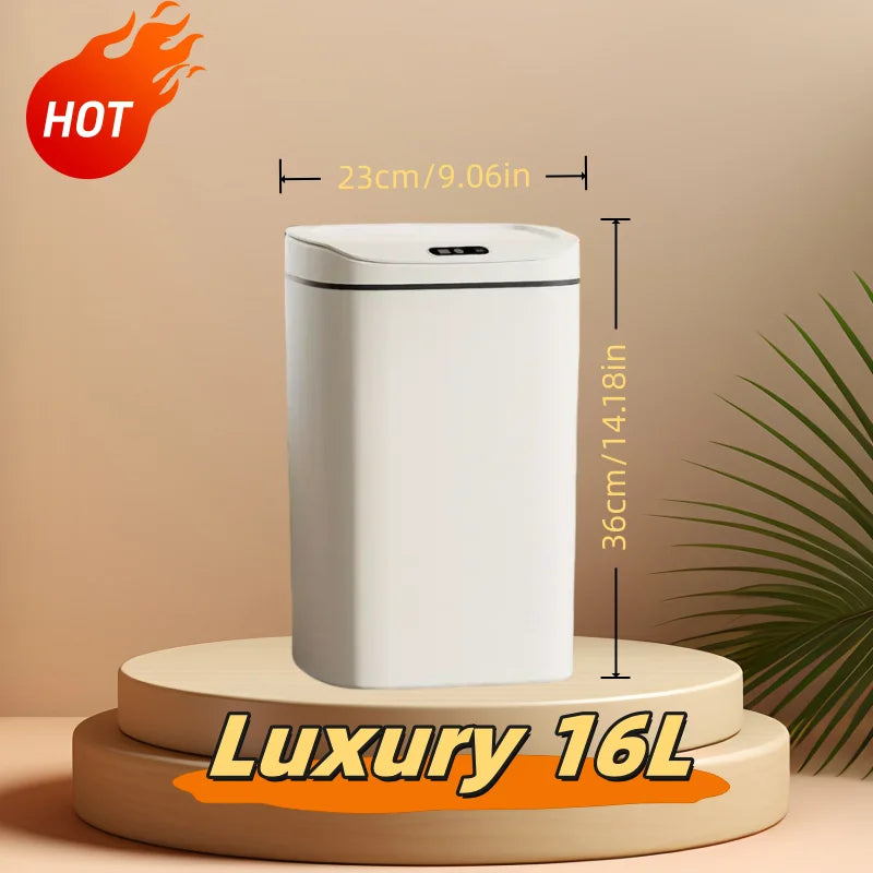 Automatic Sensor Trash Can for Baby Care, Hands-Free