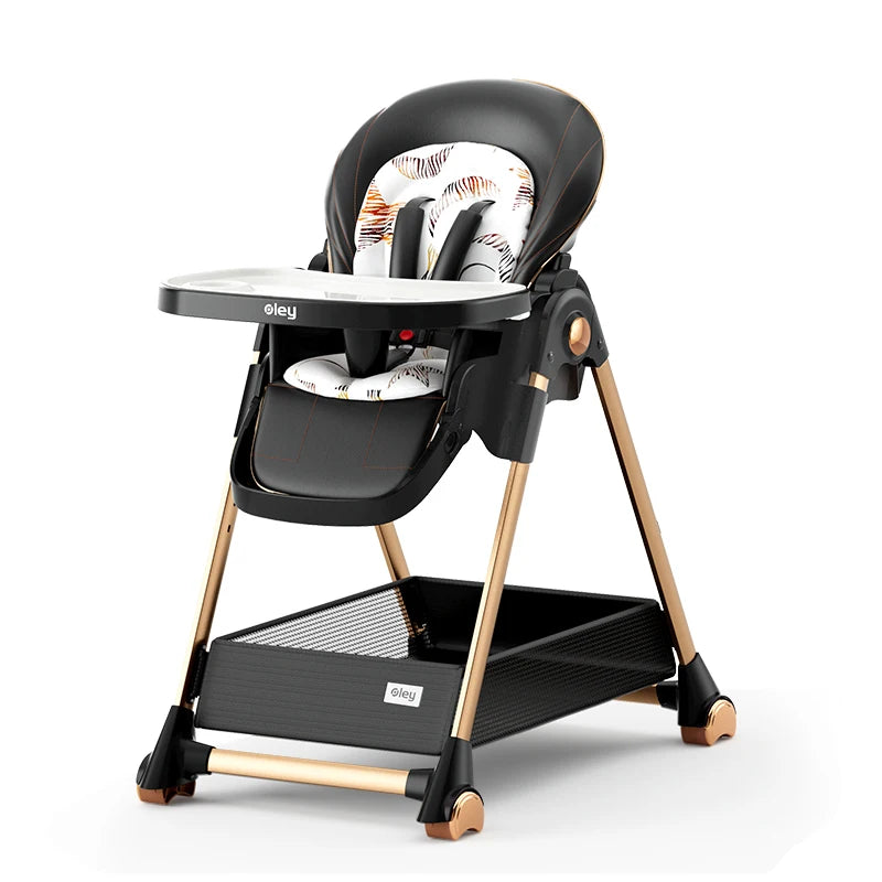 Luxury Baby High Chair with Removable Seat