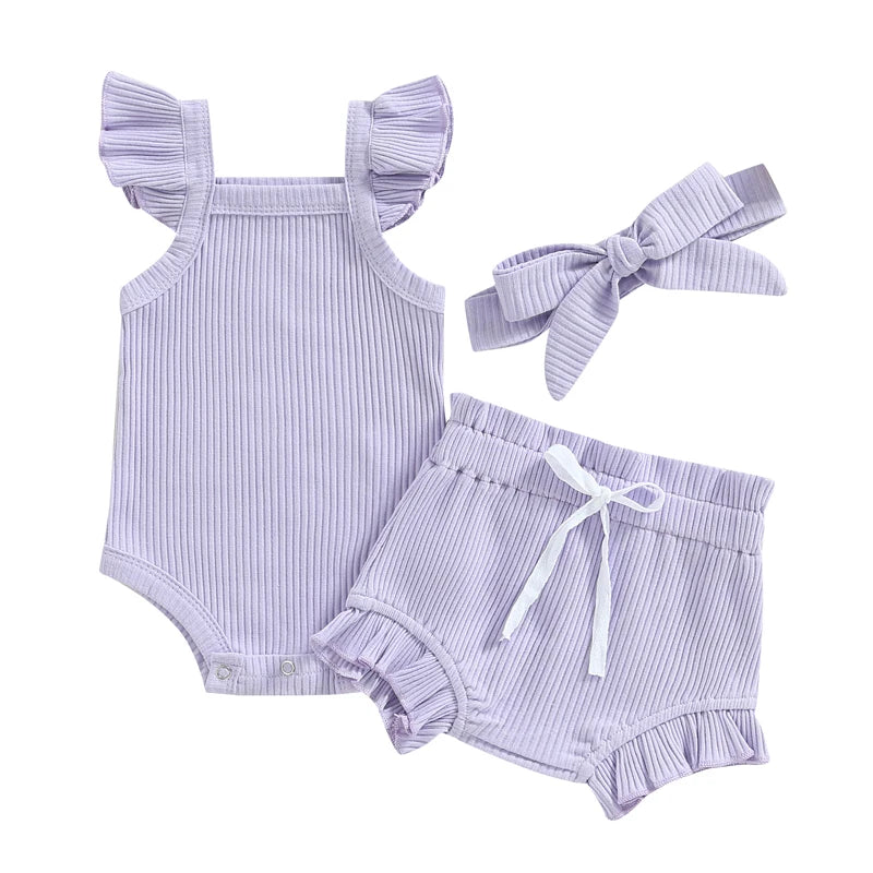 18M Toddler Girls 3Pcs Summer Clothes