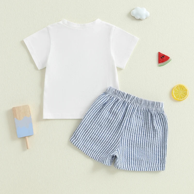 Baby Boy Shorts Set