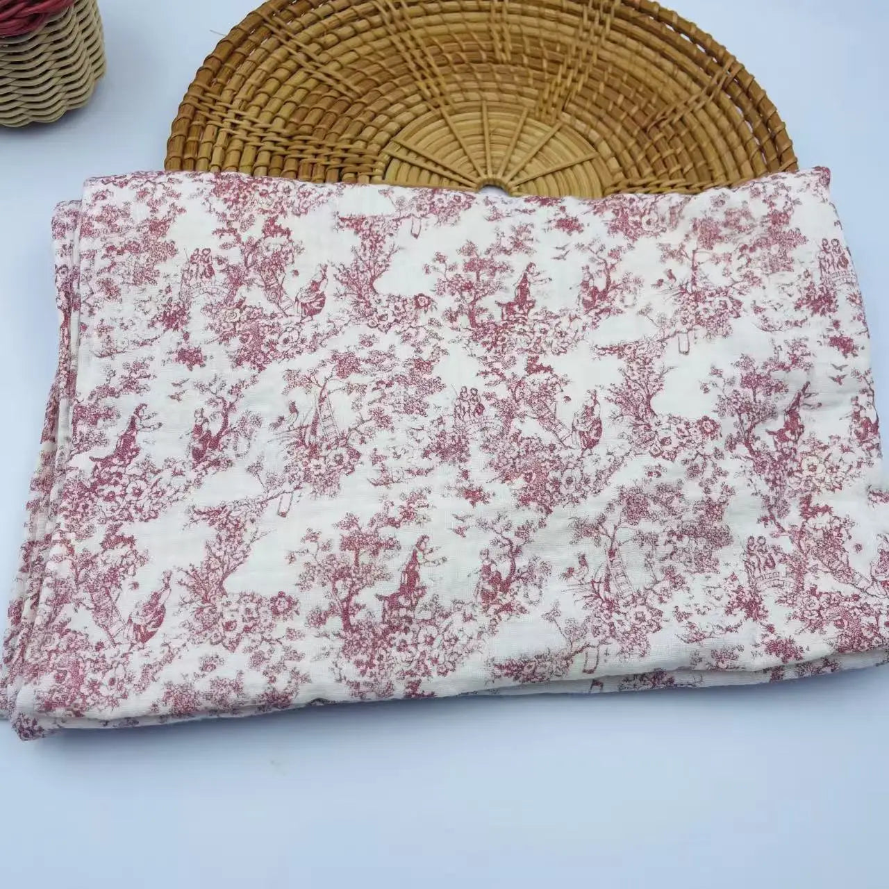 Cotton Swaddle Blanket Baby Blanket Floral