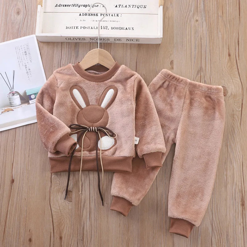 3PCS Winter Autumn Toddler Baby Boys Girls Clothes
