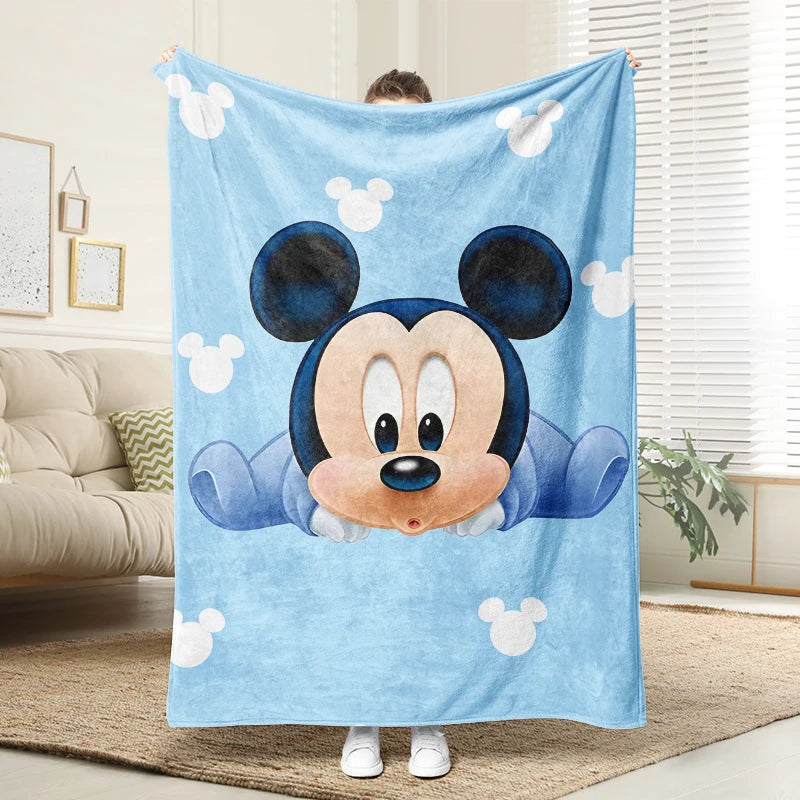 Baby Mickey Flannel Blanket