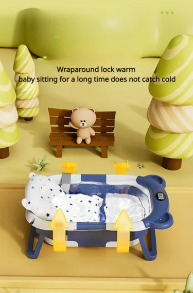 Folding Baby Bath Tub