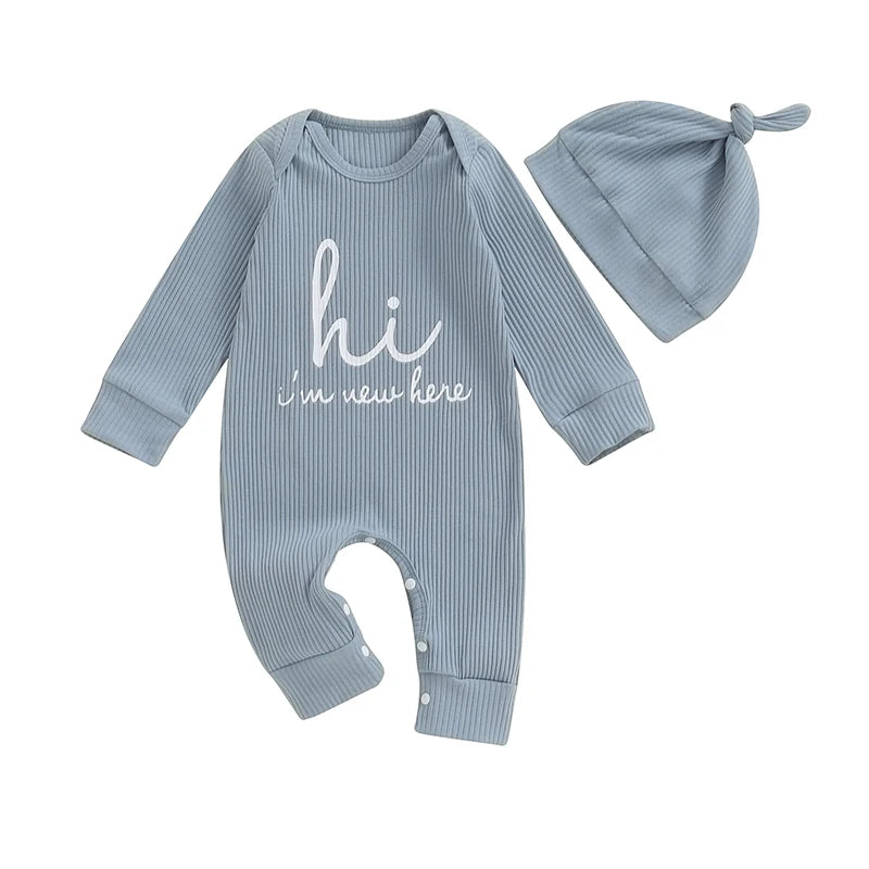 Baby Boys Romper with hat