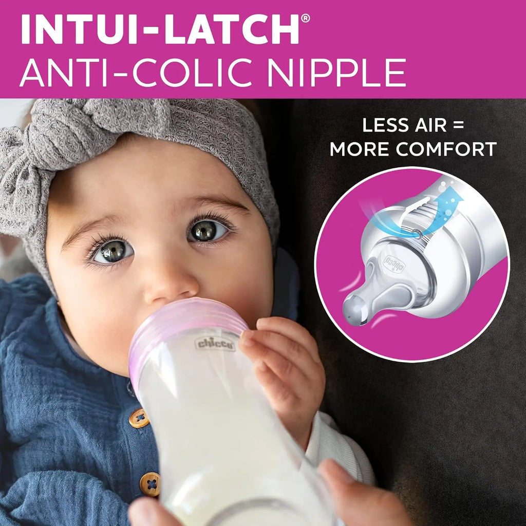 Hybrid Baby Bottle Set: Glass