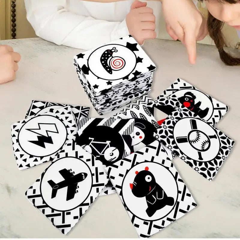 Soft Alphabet Cards Soft Recognition Card Book Set Cloth Early Childhood