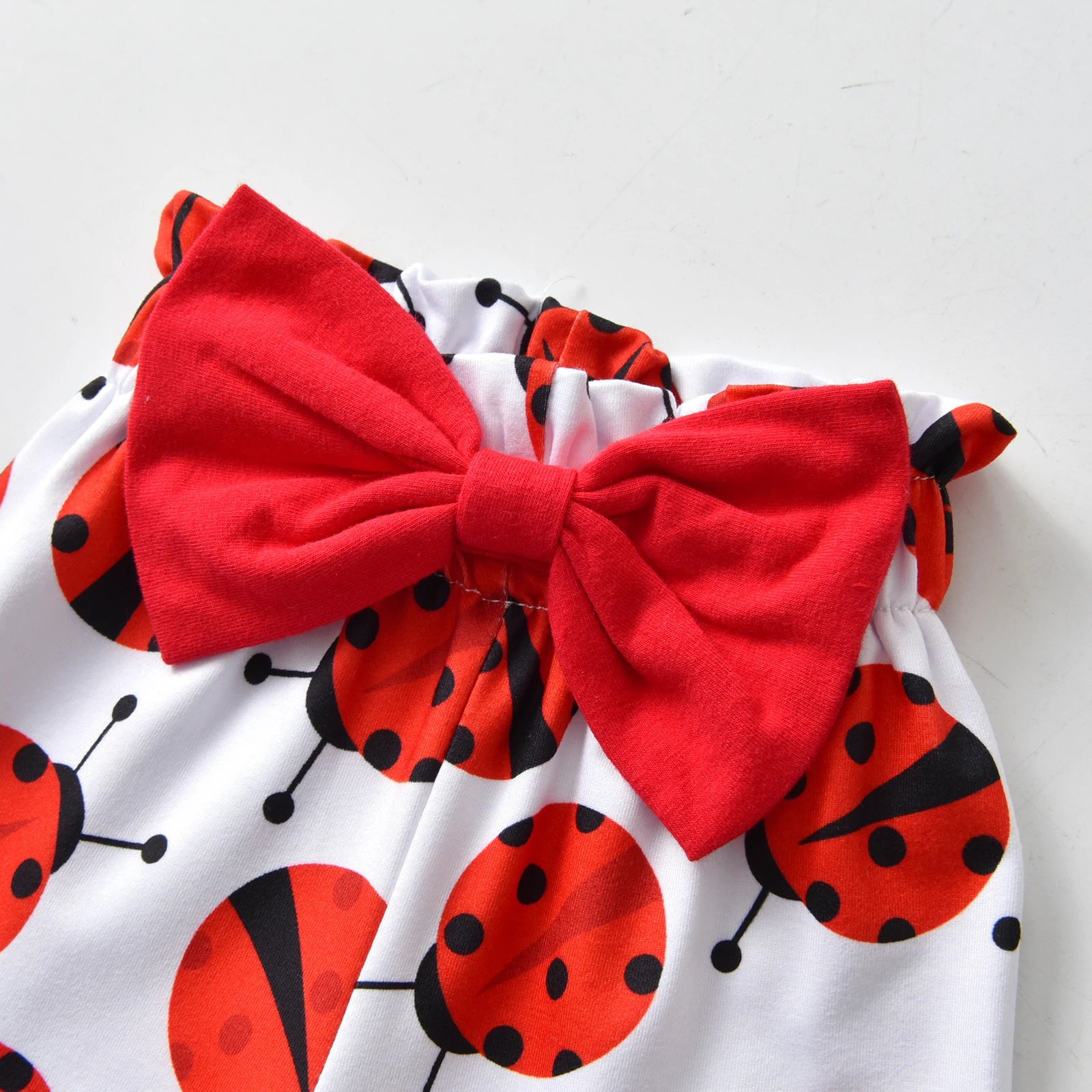 Newborn Baby Girls Clothes Set Long Sleeve Ladybug