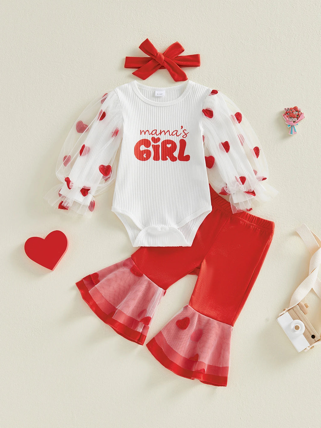 Matching Headband Cute Valentine s Day Outfit