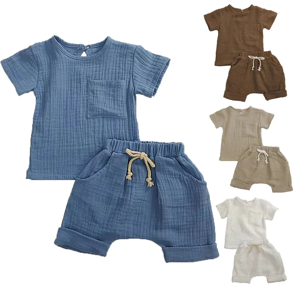 2 Pieces Babies Outfit Set