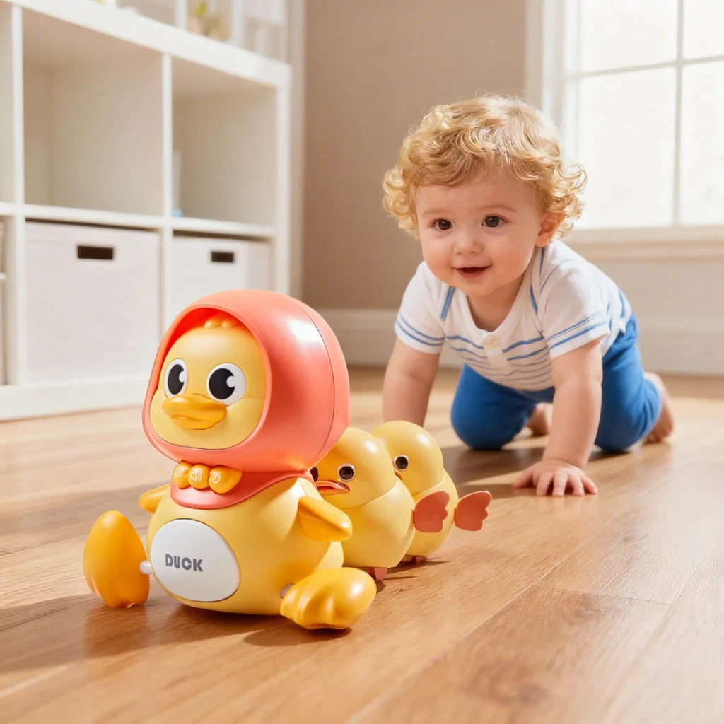Baby Crawling Toys, Musical Ducks Toddler Toys