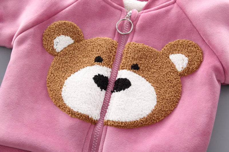 3PCS Winter Autumn Toddler Baby Boys Girls Clothes