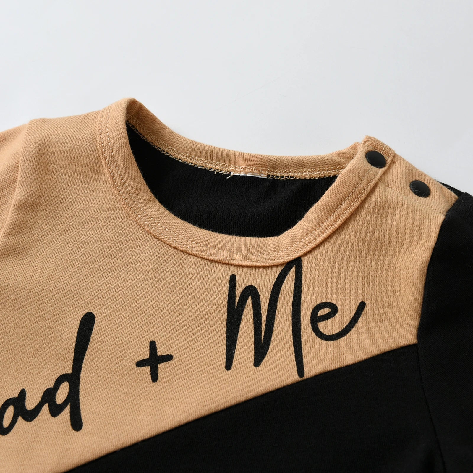 Newborn Infant Baby Boy Romper "Dad + Me"