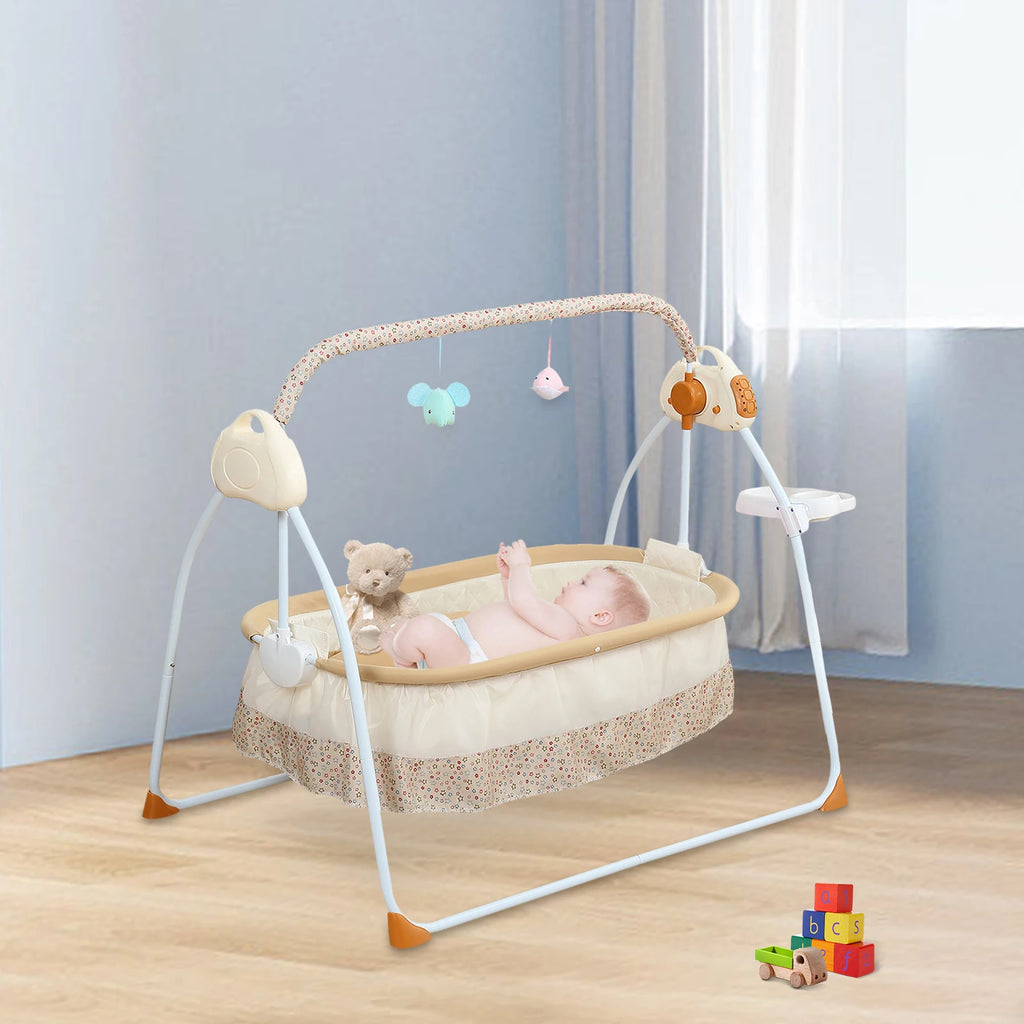 Electric Cradle Foldable Electric Baby Cradle