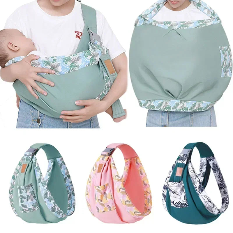 Baby Wrap Newborn Sling Dual Use Infant Nursing Cover Carrier